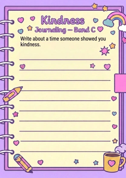 Free Kindness Copywork Pack (K–6)