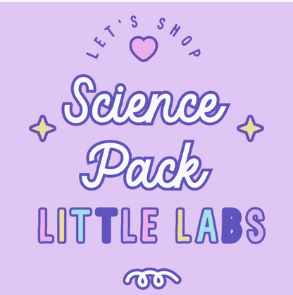 Little Keeps Lil Labs Science Pack - Kids Science Activity Printable for Homeschool K-6