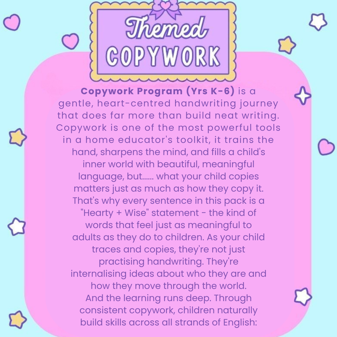 Little Keeps SEL (Social-Emotional Learning) Copywork Program
